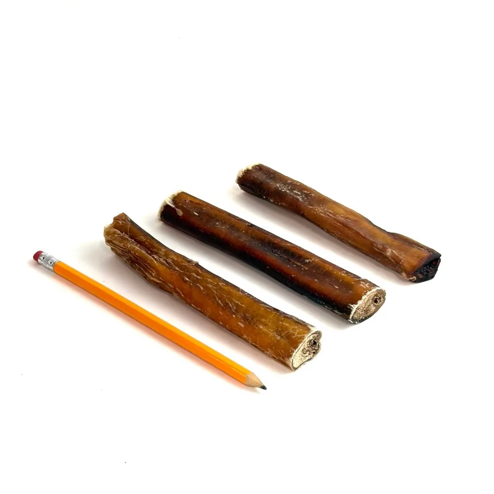 6" straight bully sticks, jumbo, very low odor, packaged 6" straight bully sticks, jumbo, very low odor, pencil