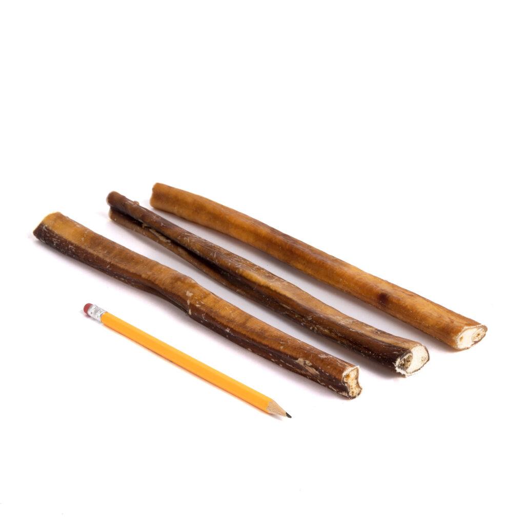 12" Straight Thick (5564g) Very Low Odor Wholesale & Bulk Bully Sticks