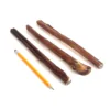 12" Bully Sticks Mid-Grade Thick with a pencil