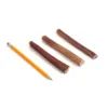 6" Bully Sticks Mid Thickness Mid-Grade with a pencil