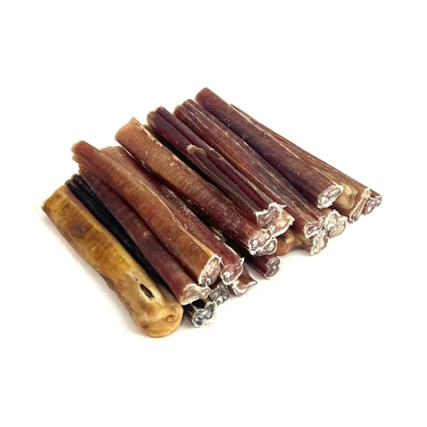 Bully Sticks Thick Mid-Grade in a stack