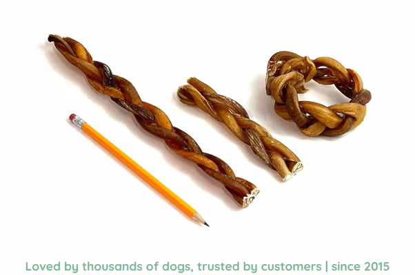 Braided Bully Sticks Comparison Image