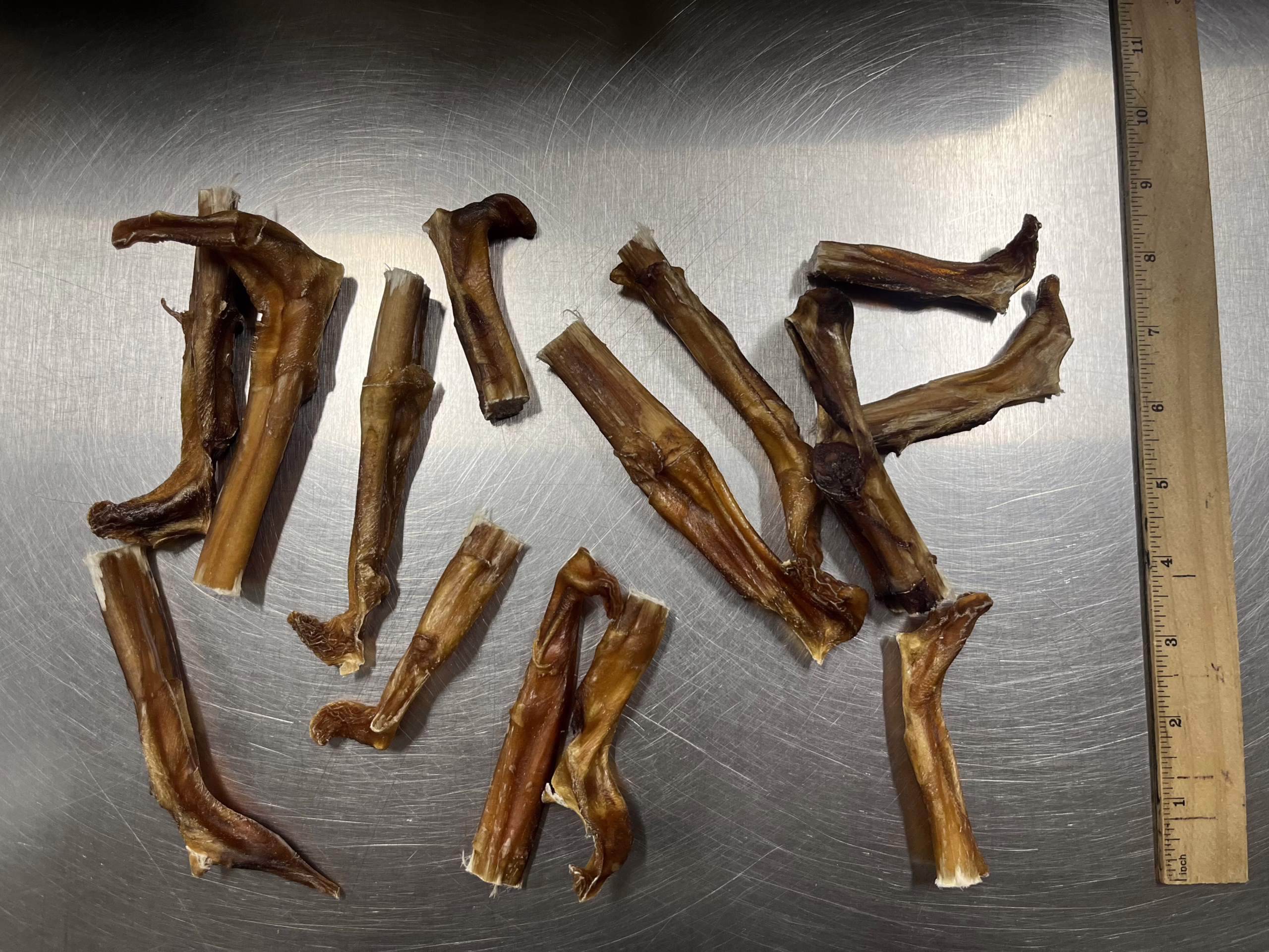 bully pieces ~3"-5" Bully Pieces | Thin-Jumbo (~7-22g) | Very Low Odor